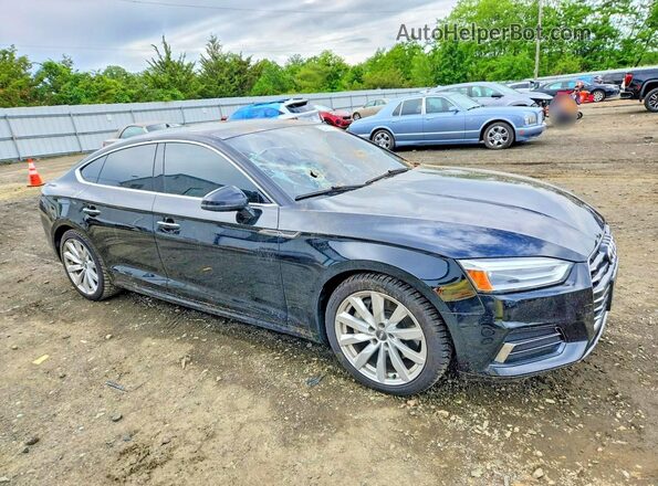 WAUANCF57JA020152 2018 AUDI A5 Black Delantero derecho