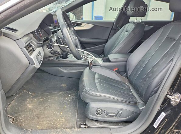 WAUANCF57JA020152 2018 AUDI A5 Black Vista interior delantera