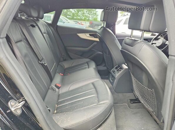 WAUANCF57JA020152 2018 AUDI A5 Black Vista de los asientos traseros