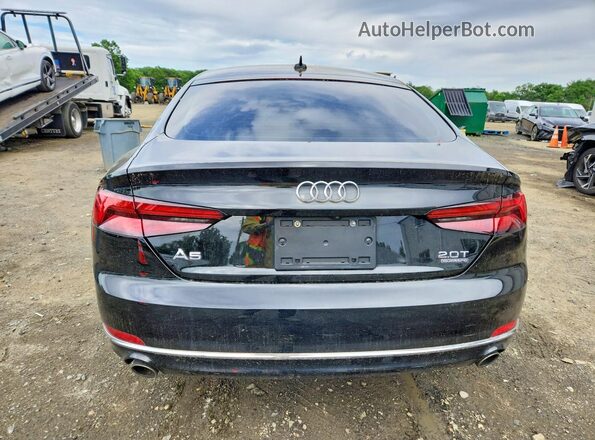 WAUANCF57JA020152 2018 AUDI A5 Black Vista trasera