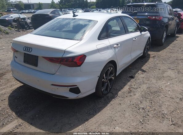 WAUAUDGY0PA024232 2023 AUDI A3 Белый Задняя правая четверть