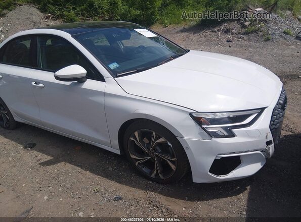 WAUAUDGY0PA024232 2023 AUDI A3 Белый Вид задней части салона