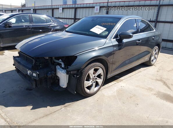 WAUAUDGY3PA025892 2023 AUDI A3 Gray Vista tres cuartos delantera izquierda