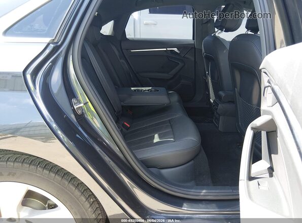 WAUAUDGY3PA025892 2023 AUDI A3 Gray Vista de la etiqueta del VIN