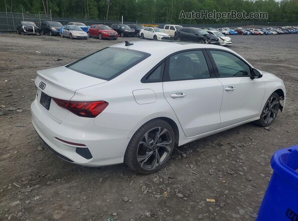 WAUAUDGYXPA090464 2023 AUDI A3 White Задня права чверть