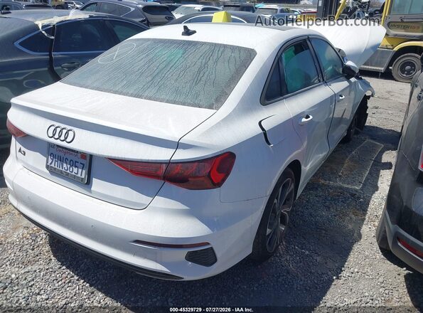 WAUAUDGYXPA136567 2023 AUDI A3 White Rear right