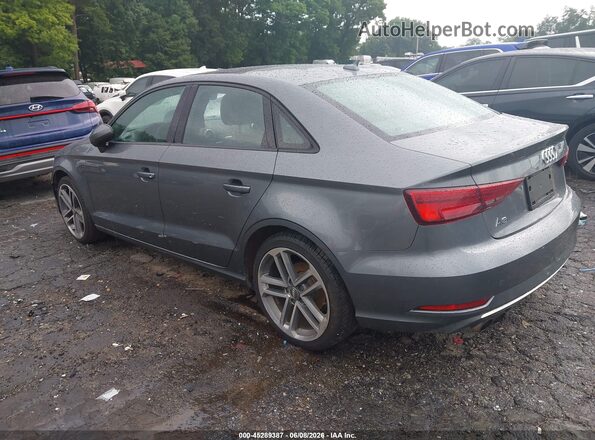 WAUAUGFF0H1031085 2017 AUDI A3 Gray Trasero izquierdo