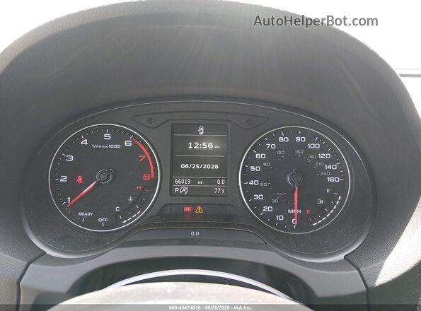 WAUAUGFF2H1055422 2017 AUDI A3 White Widok tylnych siedzeń
