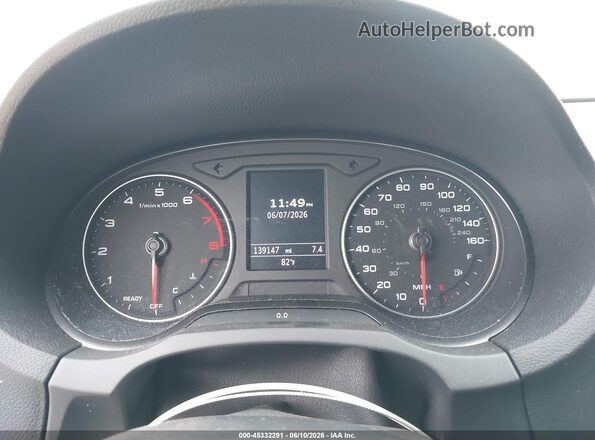 WAUAUGFF2K1010584 2019 AUDI A3 White Հետևի նստատեղերի տեսք