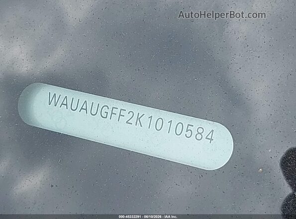 WAUAUGFF2K1010584 2019 AUDI A3 White 