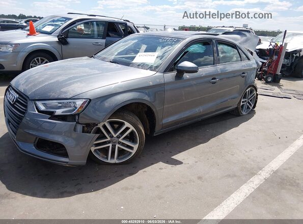 WAUAUGFF2LA105311 2020 AUDI A3 Gray Передня ліва чверть