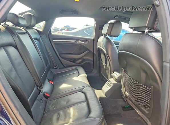 WAUAUGFF4H1049444 2017 AUDI A3 Blue 