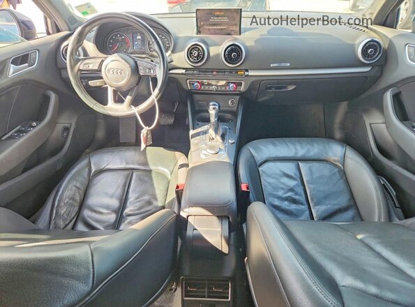 WAUAUGFF4H1049444 2017 AUDI A3 Blue 