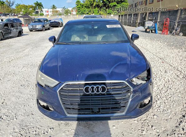 WAUAUGFF4J1027644 2018 AUDI A3 Blue 