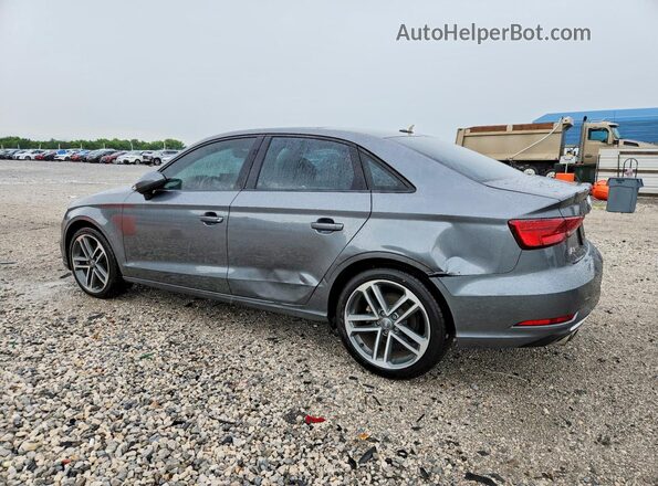 WAUAUGFF4J1031242 2018 AUDI A3 Gray Հետևի ձախ