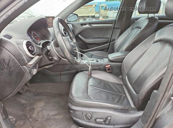 WAUAUGFF4J1031242 2018 AUDI A3 Gray Սալոնի դիմացի տեսք