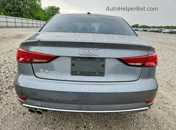 WAUAUGFF4J1031242 2018 AUDI A3 Gray Հետևի տեսք