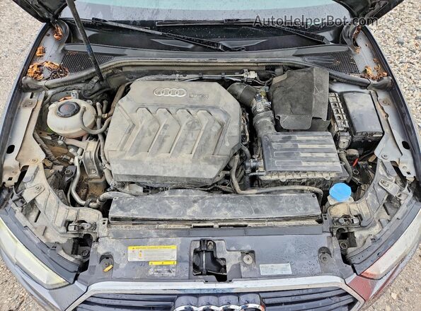WAUAUGFF4J1031242 2018 AUDI A3 Gray Սալոնի հետևի տեսք