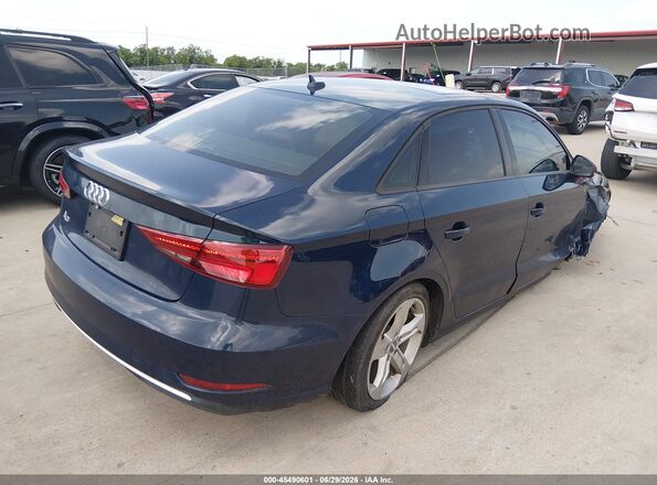 WAUAUGFF4J1040250 2018 AUDI A3 Синий Задняя правая четверть