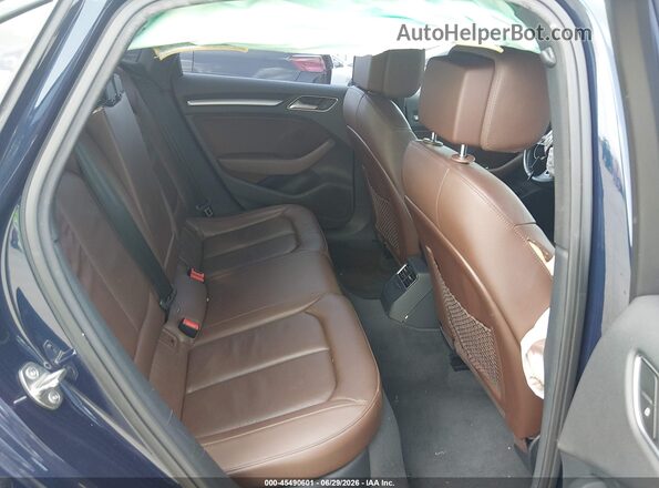 WAUAUGFF4J1040250 2018 AUDI A3 Синий Вид наклейки с VIN-кодом