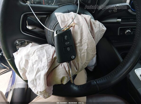 WAUAUGFF4J1040250 2018 AUDI A3 Синий Вид панели приборов