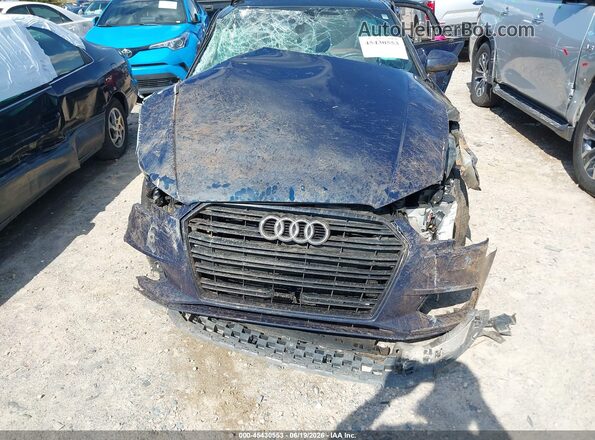 WAUAUGFF6KA081061 2019 AUDI A3 Dark Blue Front view