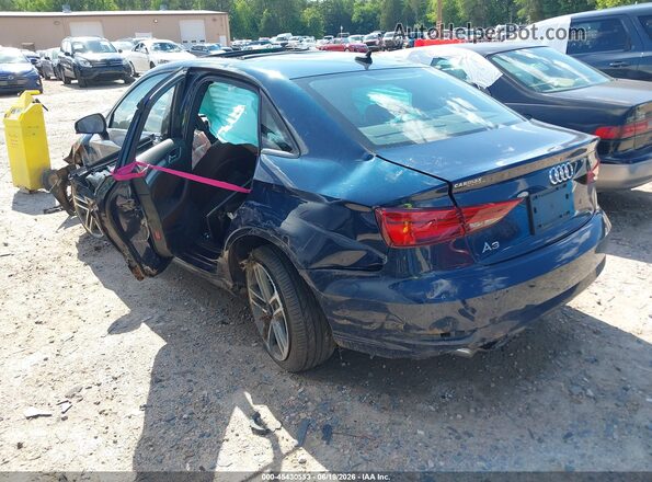 WAUAUGFF6KA081061 2019 AUDI A3 Dark Blue Rear left