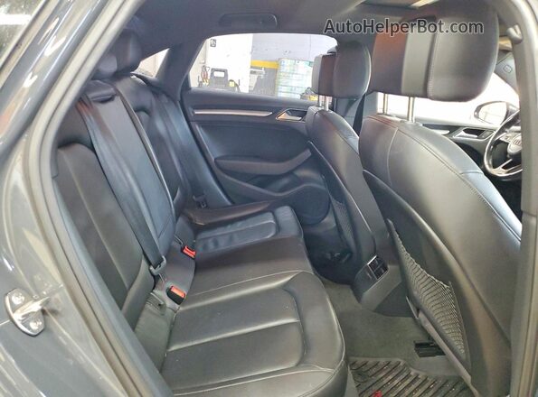WAUAUGFF7H1046277 2017 AUDI A3 Charcoal Rear seats view