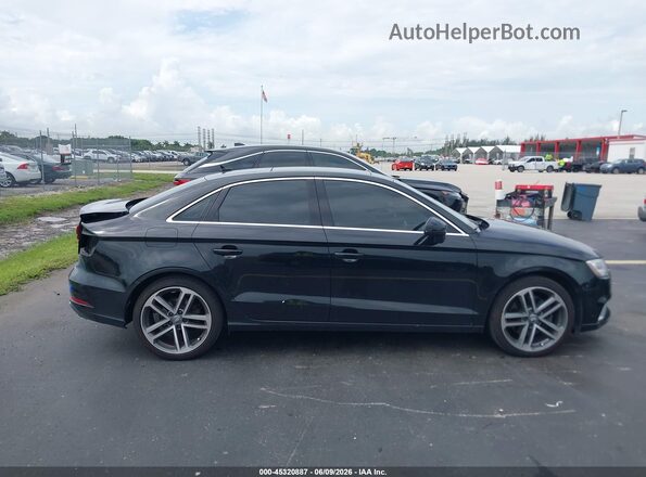 WAUAUGFF7K1028692 2019 AUDI A3 Black Вид задньої частини салону