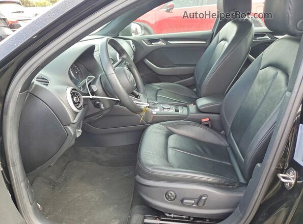 WAUAUGFF7LA041055 2020 AUDI A3 Черный Вид салона спереди