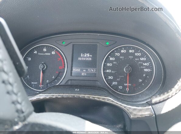WAUAUGFF8H1064268 2017 AUDI A3 White Вид задніх сидінь