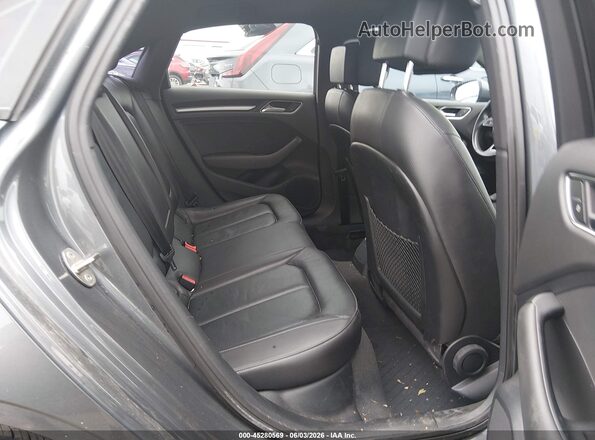 WAUAUGFF8J1022284 2018 AUDI A3 Gray VIN կոդի պիտակի տեսք
