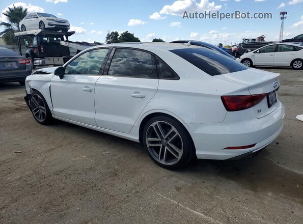 WAUAUGFF8J1038789 2018 AUDI A3 Белый Задняя левая четверть