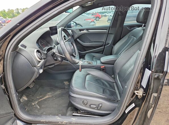 WAUAUGFF8KA121575 2019 AUDI A3 Black Widok wnętrza z przodu
