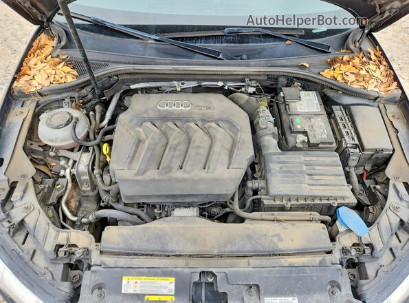 WAUAUGFF8KA121575 2019 AUDI A3 Black Widok wnętrza z tyłu