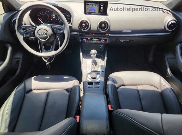 WAUAUGFF8LA102882 2020 AUDI A3 Gray Առջևի վահանակի տեսք