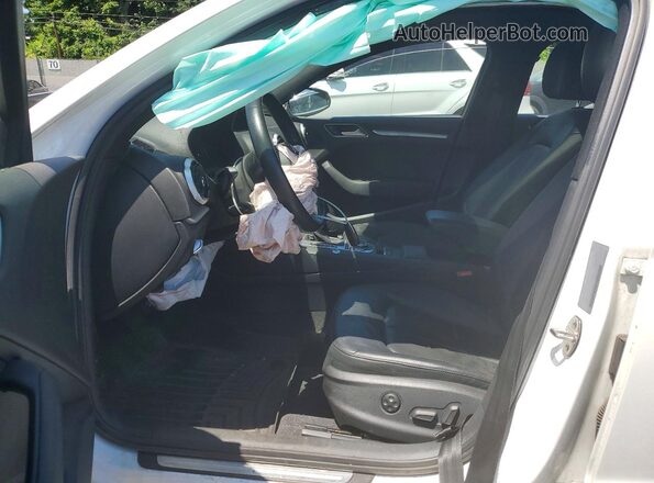 WAUAUGFF9K1012249 2019 AUDI A3 White Widok wnętrza z przodu