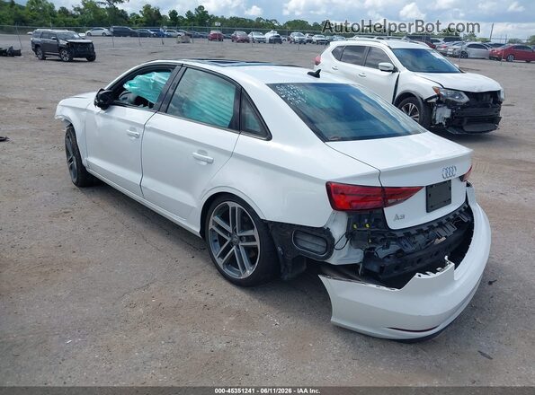 WAUAUGFF9KA125232 2019 AUDI A3 White Trasero izquierdo