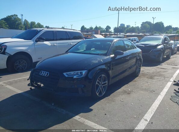 WAUAUGFF9LA075188 2020 AUDI A3 Black Передня ліва чверть