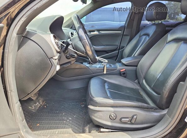 WAUAUGFFXH1055197 2017 AUDI A3 Black Սալոնի դիմացի տեսք