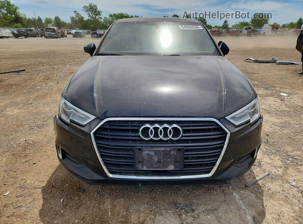 WAUAUGFFXH1055197 2017 AUDI A3 Black Դիմացի տեսք