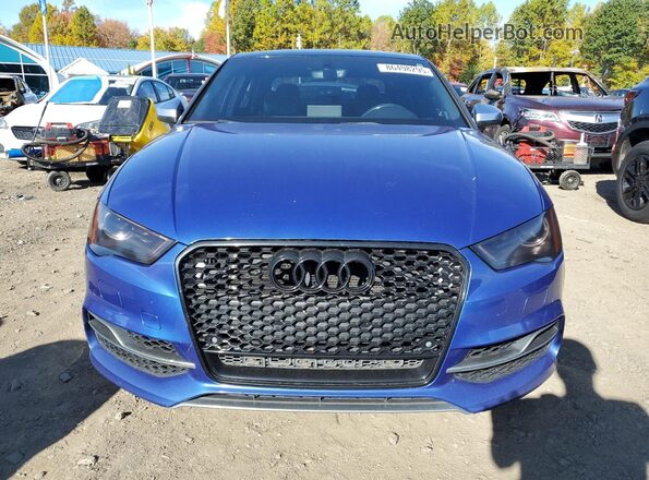 WAUB1GFF2G1059921 2016 AUDI S3 Blue წინა ხედი