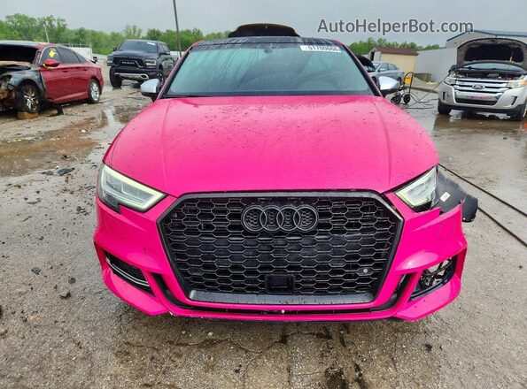 WAUB1GFF2H1073299 2017 AUDI S3 Pink Вид спереду