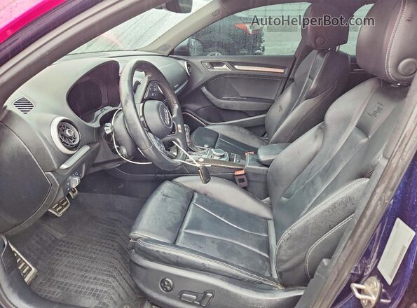 WAUB1GFF2H1073299 2017 AUDI S3 Pink Вид салону спереду