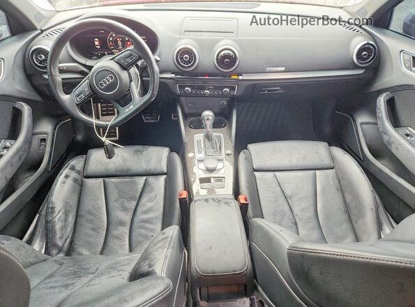 WAUB1GFF2H1073299 2017 AUDI S3 Pink Вид панелі приладів