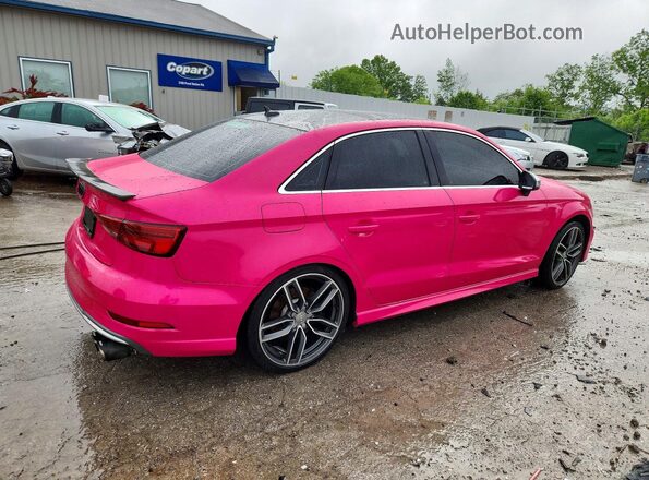 WAUB1GFF2H1073299 2017 AUDI S3 Pink Задня права чверть