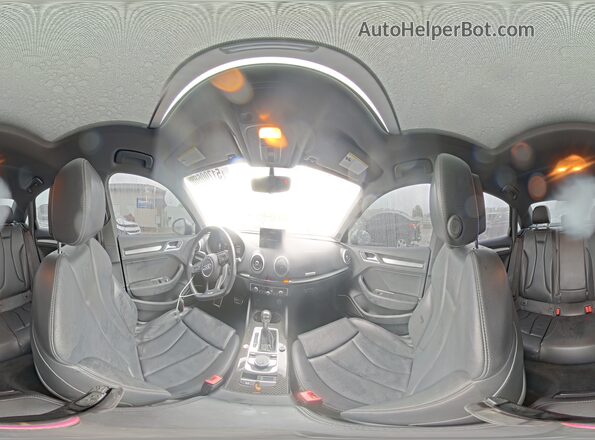 WAUB1GFF2H1073299 2017 AUDI S3 Pink Вид наклейки з VIN-кодом