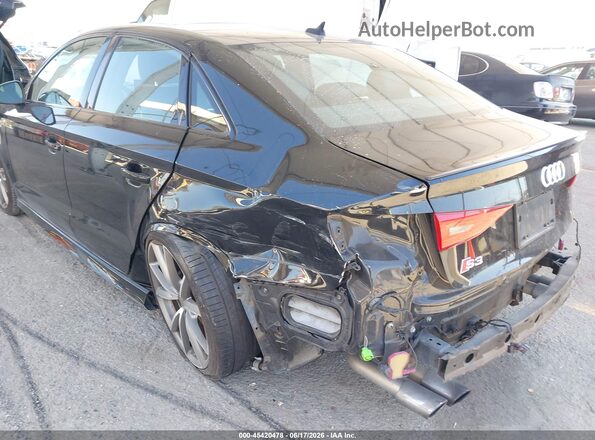 WAUB1GFF3G1038074 2016 AUDI S3 Black Вид спереду