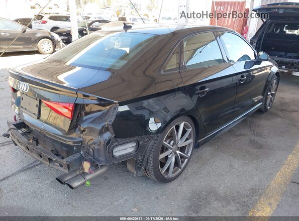 WAUB1GFF3G1038074 2016 AUDI S3 Black Задня права чверть