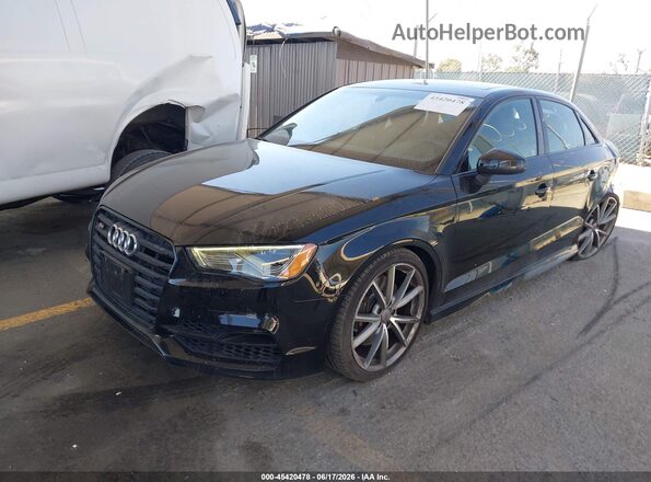 WAUB1GFF3G1038074 2016 AUDI S3 Black Передня ліва чверть